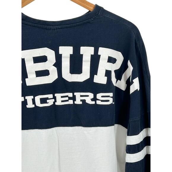 Auburn Tigers Three Square Medium Vintage Style‎ Top Blue White War Eagle - Picture 8 of 9